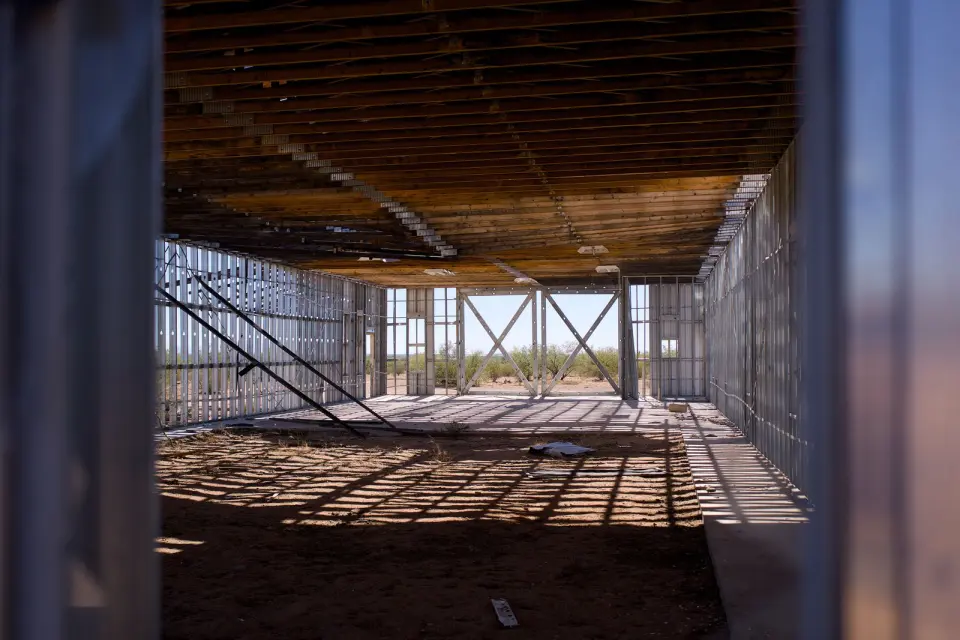 Estructura metálica en obra · Obras realizadas en steel framing