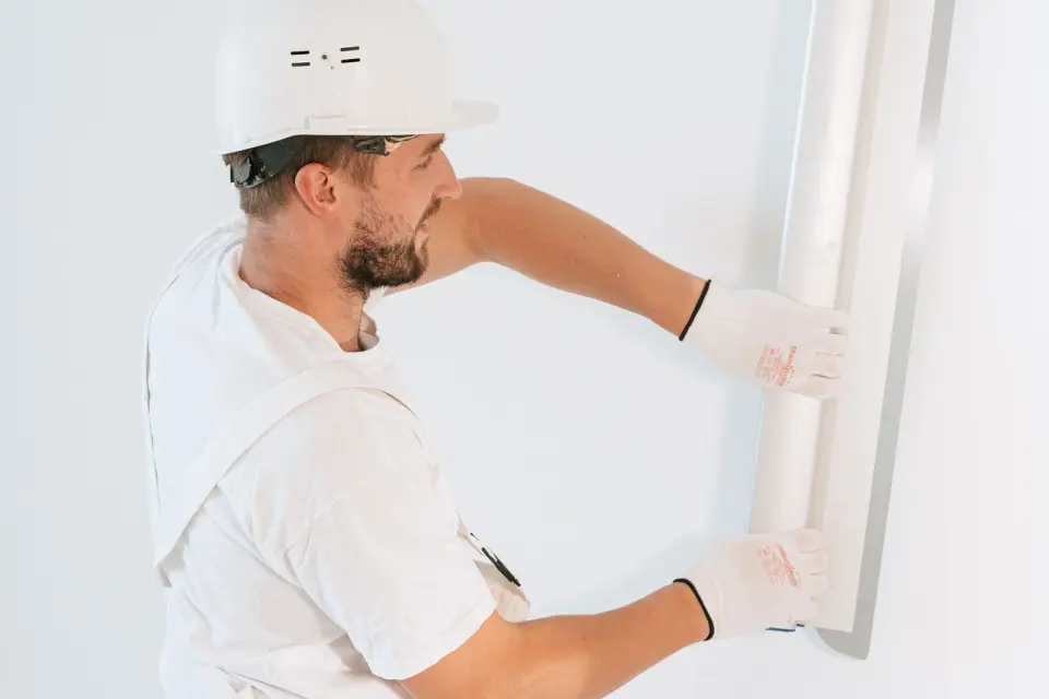 Colocación de placas de yeso en interior · Servicios de steel framing en Buenos Aires